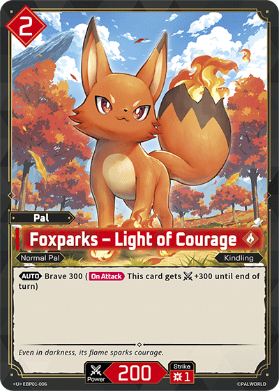 Foxparks – Light of Courage (EBP01-006)