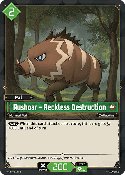 Rushoar – Reckless Destruction (EBP01-052)
