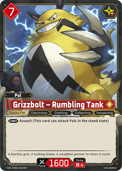 Grizzbolt – Rumbling Tank (ETD01-001TSR)