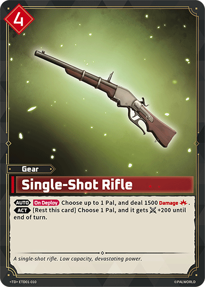 Single-Shot Rifle (ETD01-010)
