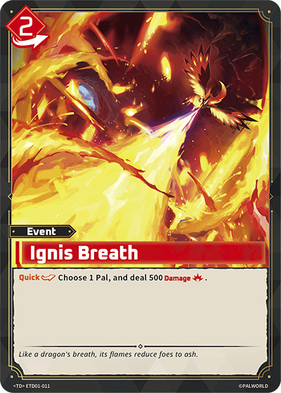 Ignis Breath (ETD01-011)