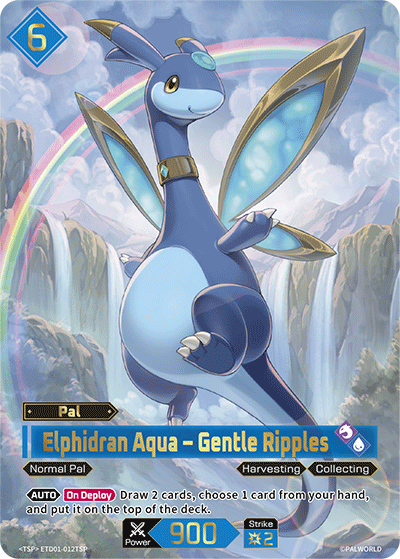 Elphidran Aqua – Gentle Ripples (ETD01-012TSP)