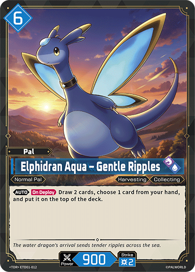 Elphidran Aqua – Gentle Ripples (ETD01-012)