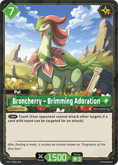 Broncherry – Brimming Adoration (ETD02-006)