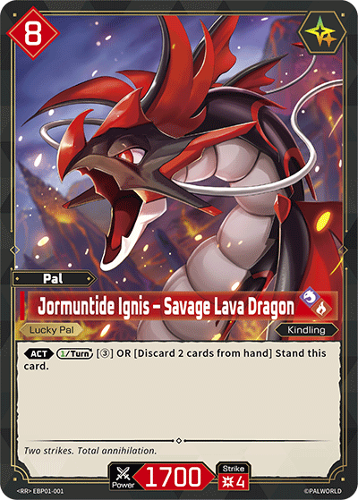 Jormuntide Ignis – Savage Lava Dragon (EBP01-001)