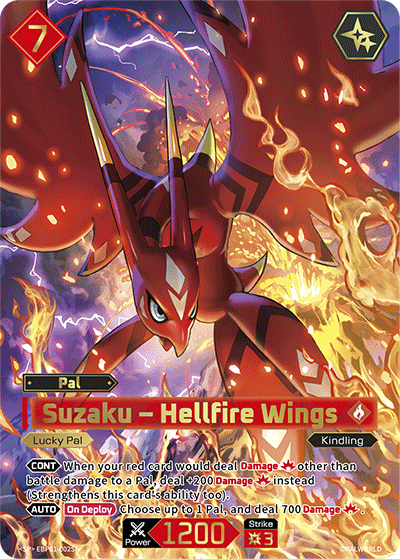 Suzaku – Hellfire Wings (EBP01-002SP)