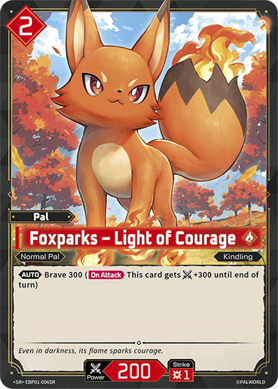 Foxparks – Light of Courage (EBP01-006SR)