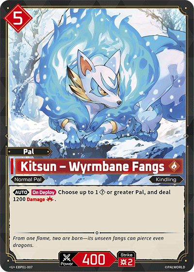 Kitsun – Wyrmbane Fangs (EBP01-007)