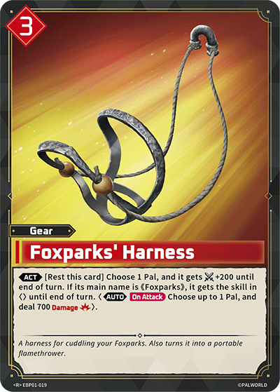 Foxparks' Harness (EBP01-019)