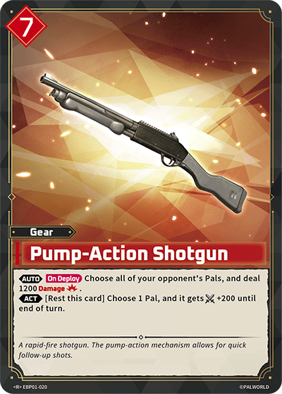 Pump-Action Shotgun (EBP01-020)