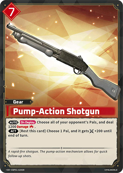 Pump-Action Shotgun (EBP01-020SR)