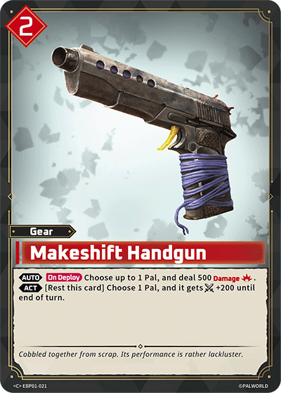 Makeshift Handgun (EBP01-021)