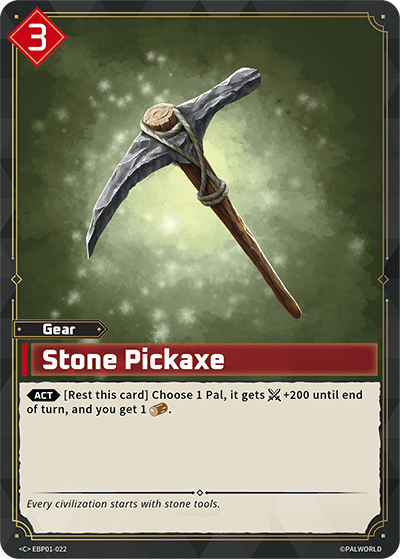 Stone Pickaxe (EBP01-022)