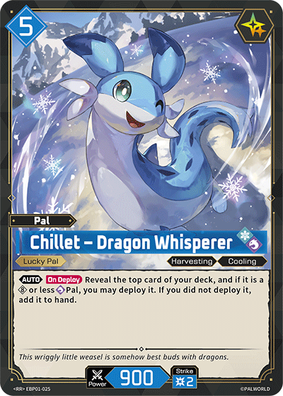Chillet – Dragon Whisperer (EBP01-025)