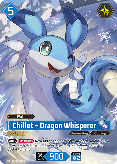 Chillet – Dragon Whisperer (EBP01-025OSR)