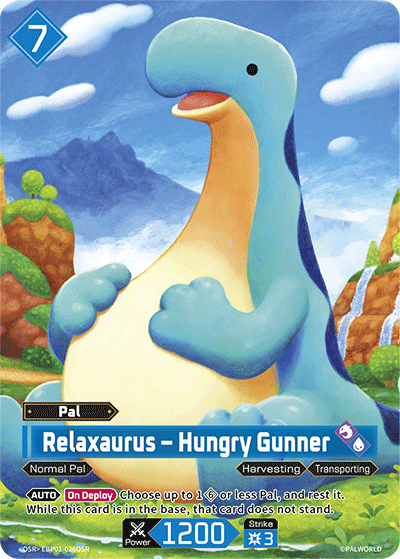 Relaxaurus – Hungry Gunner (EBP01-026OSR)