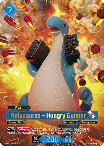Relaxaurus – Hungry Gunner (EBP01-026SP)
