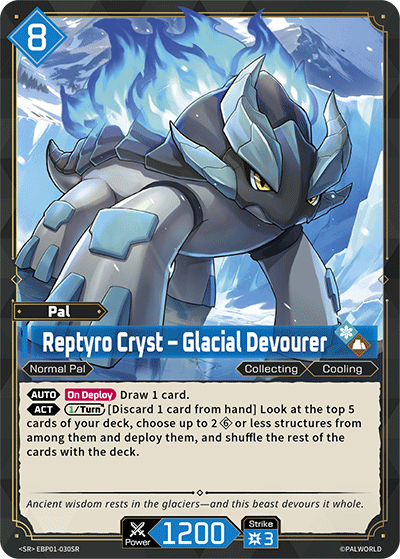 Reptyro Cryst – Glacial Devourer (EBP01-030SR)