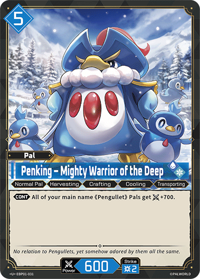 Penking – Mighty Warrior of the Deep (EBP01-031)