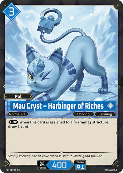 Mau Cryst – Harbinger of Riches (EBP01-035)