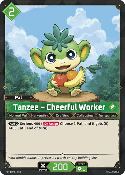Tanzee – Cheerful Worker (EBP01-060)