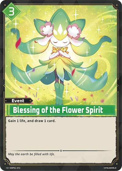 Blessing of the Flower Spirit (EBP01-072)