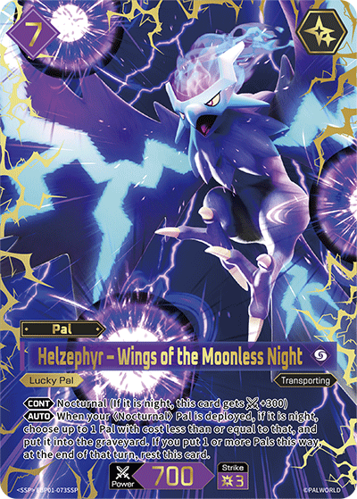 Helzephyr – Wings of the Moonless Night (EBP01-073SSP)