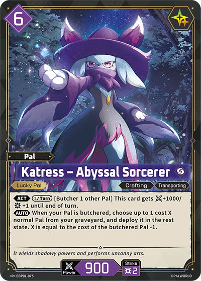 Katress – Abyssal Sorcerer (EBP01-075)