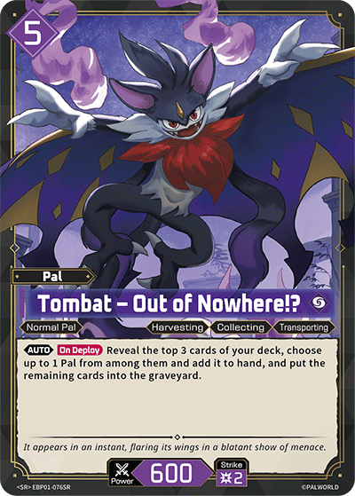 Tombat – Out of Nowhere!? (EBP01-076SR)