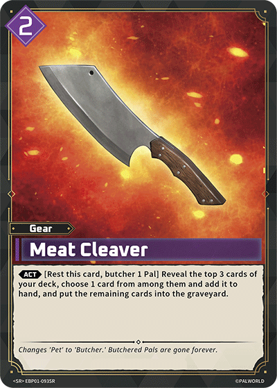 Meat Cleaver (EBP01-093SR)