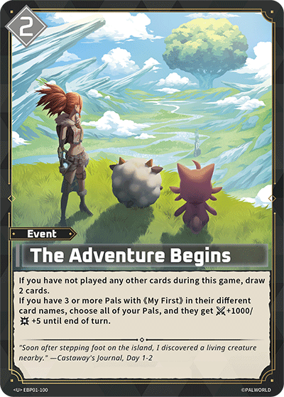 The Adventure Begins (EBP01-100)