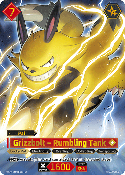 Grizzbolt – Rumbling Tank (ETD01-001TSP)