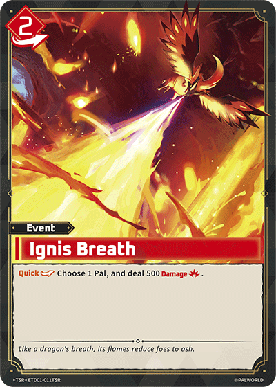 Ignis Breath (ETD01-011TSR)