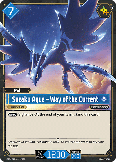Suzaku Aqua – Way of the Current (ETD01-017TSR)