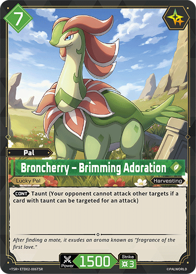 Broncherry – Brimming Adoration (ETD02-006TSR)