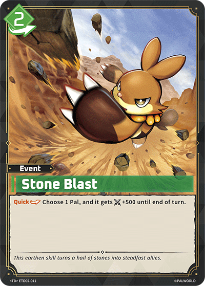 Stone Blast (ETD02-011)