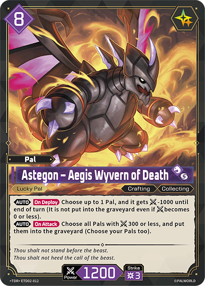 Astegon – Aegis Wyvern of Death (ETD02-012)