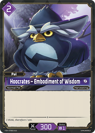 Hoocrates – Embodiment of Wisdom (ETD02-013)