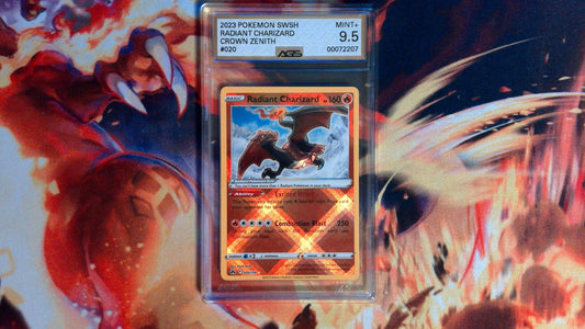 AGS 9.5 Radiant Charizard - Crown Zenith - CardSquare L.L.C.