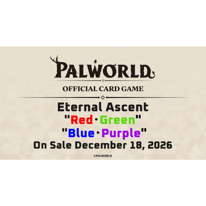 Eternal Ascent Red Green Palworld Trial Deck - CardSquare L.L.C.
