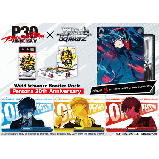 Persona 30th Anniversary Weiß Schwarz English Edition Booster Box - CardSquare L.L.C.