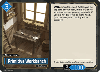 Primitive Workbench (ETD01-020) - CardSquare L.L.C.