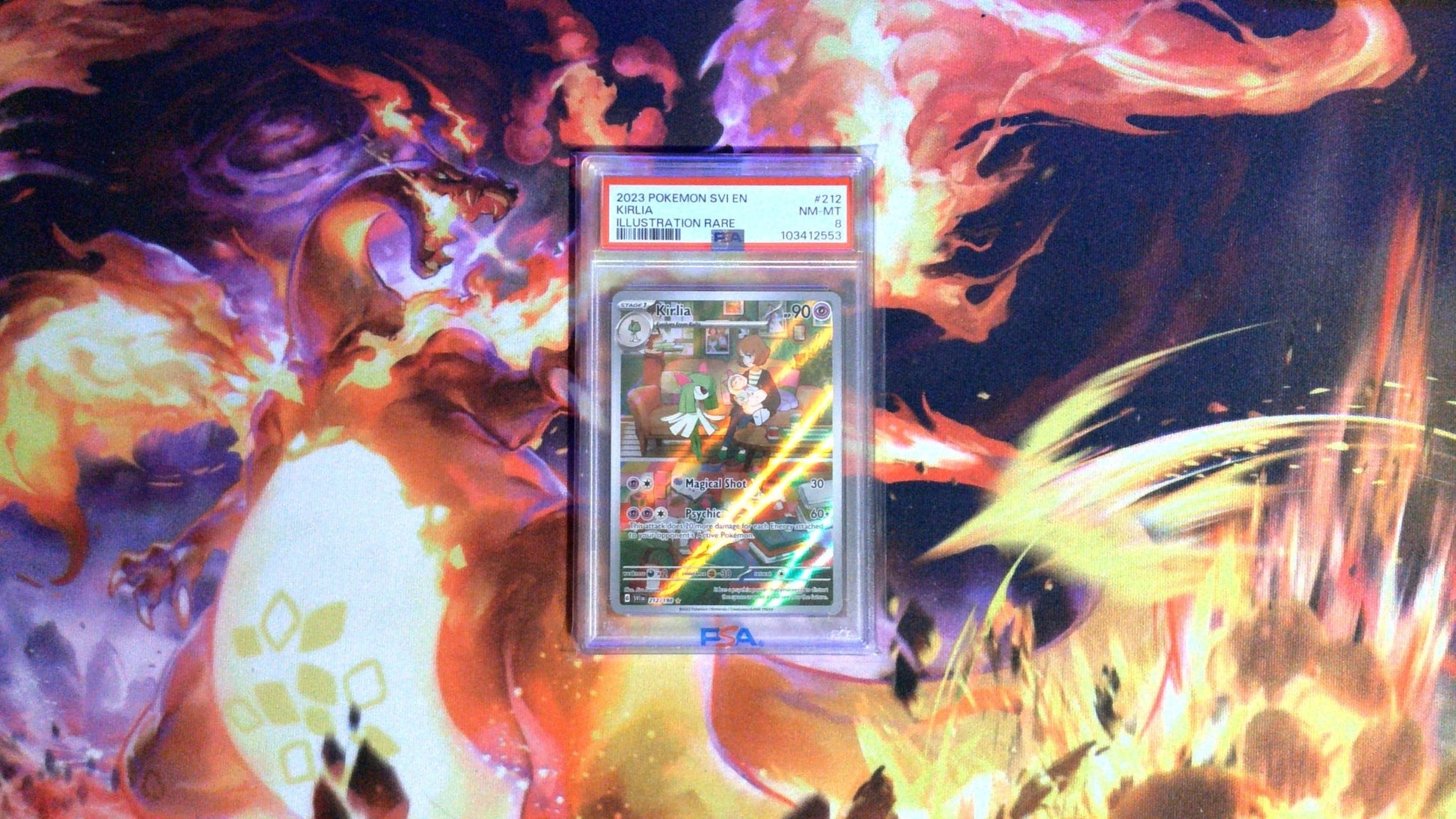 PSA 8 Kirlia 212/198 - CardSquare L.L.C.