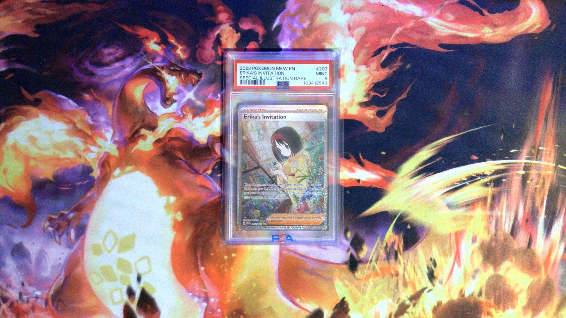 PSA 9 Erika's Invitation - CardSquare L.L.C.