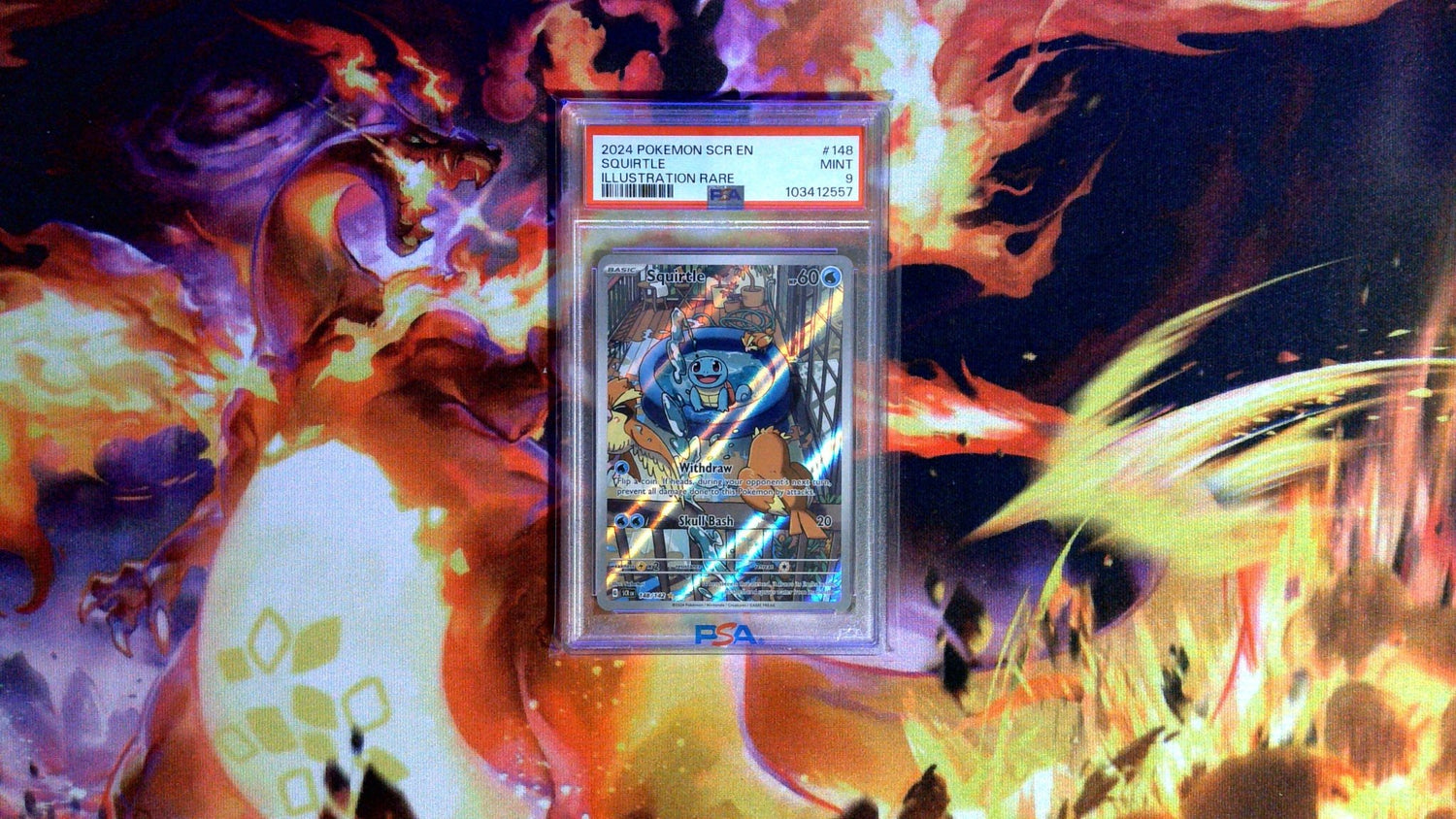 PSA 9 Squirtle 148/142 - CardSquare L.L.C.