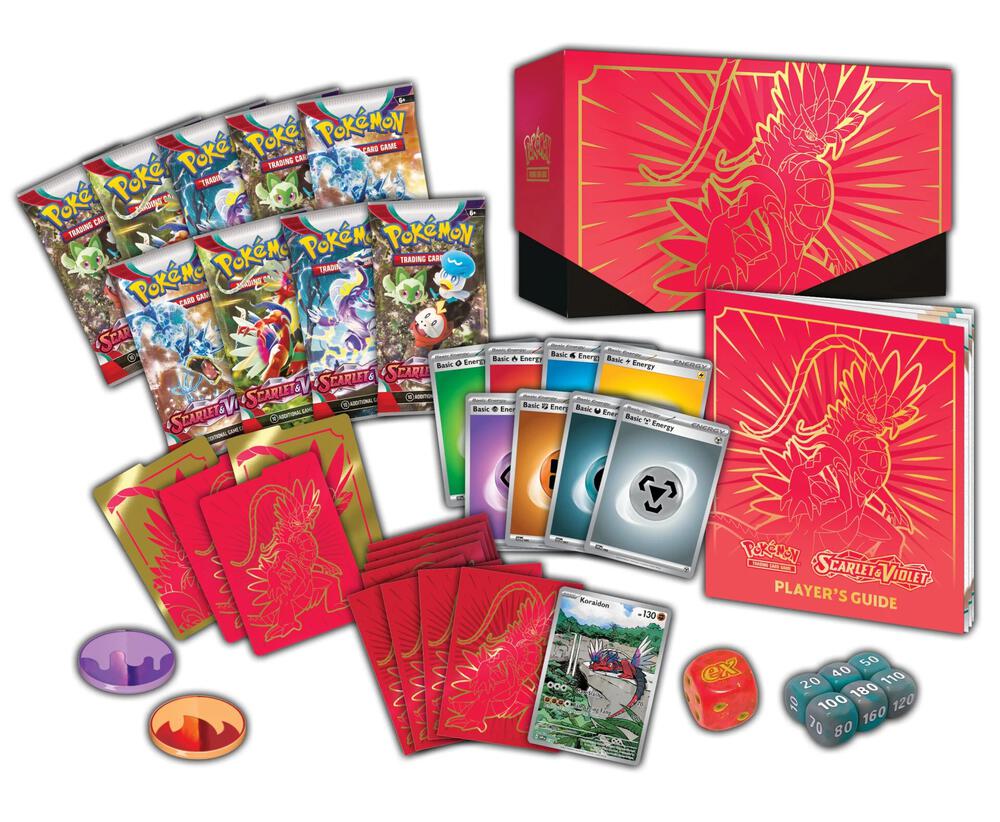 Scarlet & Violet Elite Trainer Box [Koraidon] - CardSquare L.L.C.