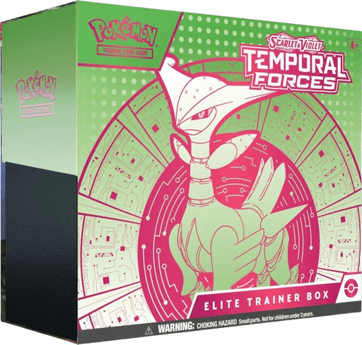 Temporal Forces Elite Trainer Box [Iron Leaves ex] - CardSquare L.L.C.